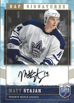 2006-07 Be A Player - BAP Signatures #SJ Matt Stajan Front