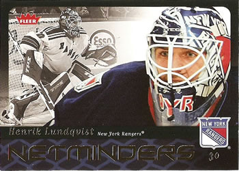 2006-07 Fleer - Netminders #N17 Henrik Lundqvist Front