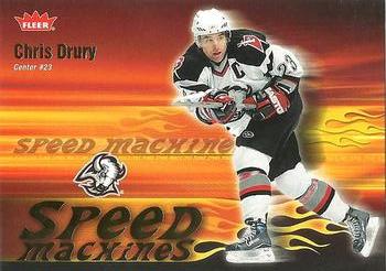 2006-07 Fleer - Speed Machines #SM6 Chris Drury Front