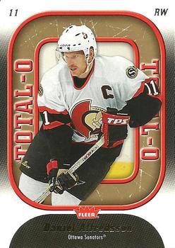 2006-07 Fleer - Total-O #O17 Daniel Alfredsson Front