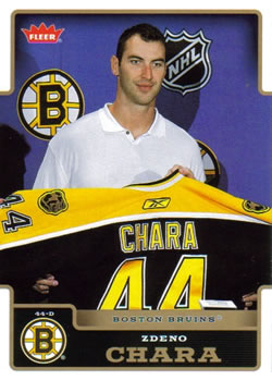 2006-07 Fleer - Tiffany #18 Zdeno Chara Front