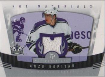 2006-07 Fleer Hot Prospects - Hot Materials #HM-AK Anze Kopitar Front