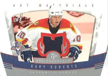 2006-07 Fleer Hot Prospects - Hot Materials #HM-GR Gary Roberts Front