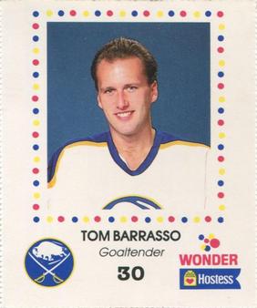 1987-88 Wonder Bread/Hostess Buffalo Sabres #NNO Tom Barrasso Front