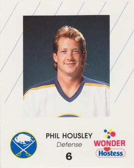 1988-89 Wonder Bread/Hostess Buffalo Sabres #NNO Phil Housley Front