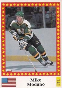 1991 Semic Jaakiekon MM (Finnish) Stickers #141 Mike Modano Front