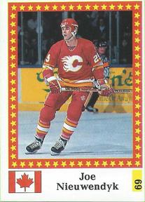 1991 Semic Hockey VM (Swedish) Stickers #69 Joe Nieuwendyk Front