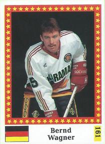 1991 Semic Hockey VM (Swedish) Stickers #161 Bernd Wagner Front