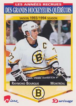 1993-94 Score Durivage #26 Ray Bourque Front
