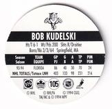 1994-95 POG Canada Games NHL #105 Bob Kudelski Back