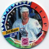 1994-95 POG Canada Games NHL #257 Dave Manson Front
