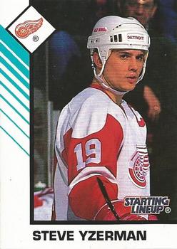 1993 Kenner Starting Lineup Cards #504086 Steve Yzerman Front