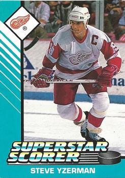 1993 Kenner Starting Lineup Cards #504108 Steve Yzerman Front