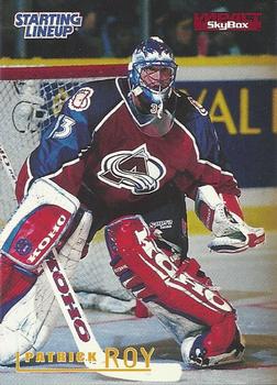 1996 Kenner/SkyBox Impact Starting Lineup Cards #53334400 Patrick Roy Front