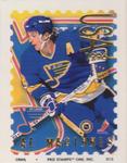 1996-97 NHL Pro Stamps #13 Al MacInnis Front