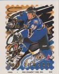 1996-97 NHL Pro Stamps #34 Joe Juneau Front
