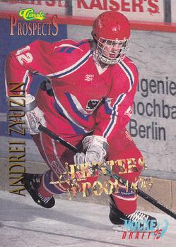 1995 Classic Hockey Draft - Printer's Proofs #69 Andrei Zyuzin Front
