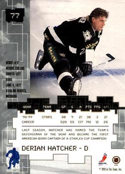 1999-00 Be a Player Millennium Signature Series - All-Star Fantasy Emerald #77 Derian Hatcher Back