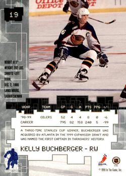 1999-00 Be a Player Millennium Signature Series - All-Star Fantasy Gold #19 Kelly Buchberger Back