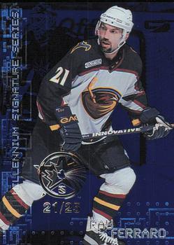 1999-00 Be a Player Millennium Signature Series - All-Star Fantasy Sapphire #14 Ray Ferraro Front