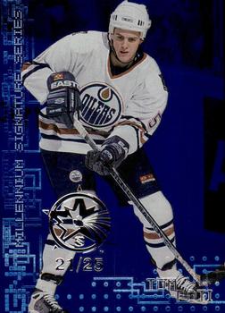 1999-00 Be a Player Millennium Signature Series - All-Star Fantasy Sapphire #98 Tom Poti Front