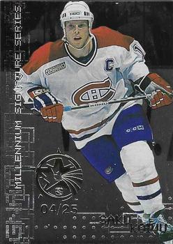 1999-00 Be a Player Millennium Signature Series - All-Star Fantasy Silver #128 Saku Koivu Front