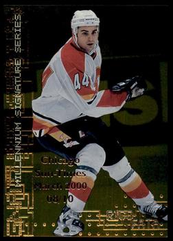 1999-00 Be a Player Millennium Signature Series - Chicago Sun-Times Gold #46 Rico Fata Front