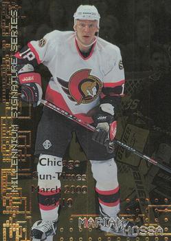 1999-00 Be a Player Millennium Signature Series - Chicago Sun-Times Gold #170 Marian Hossa Front