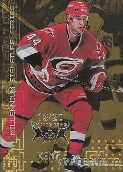 1999-00 Be a Player Millennium Signature Series - Toronto Spring Expo Gold #52 Kent Manderville Front