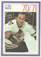 1970-71 Esso Power Players #NNO Bill White Front