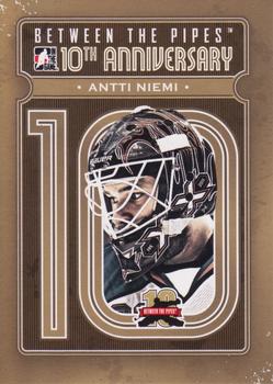 2011-12 In The Game Between The Pipes - 10th Anniversary #BTPA-24 Antti Niemi Front
