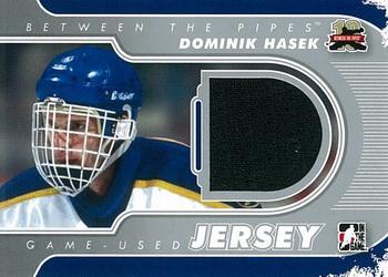 2011-12 In The Game Between The Pipes - Game Used Jersey Silver #M-25 Dominik Hasek Front