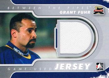 2011-12 In The Game Between The Pipes - Game Used Jersey Silver #M-26 Grant Fuhr Front
