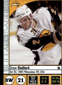 2008-09 Panini Stickers #27 Drew Stafford Front