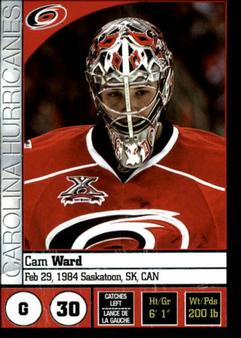 2008-09 Panini Stickers #29 Cam Ward Front
