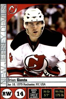 2008-09 Panini Stickers #60 Brian Gionta Front