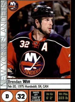 2008-09 Panini Stickers #68 Brendan Witt Front