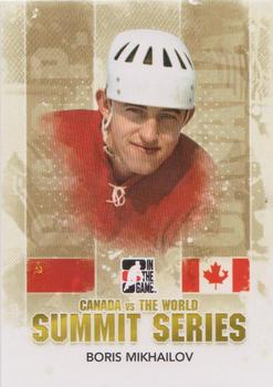 2011-12 In The Game Canada vs. The World - Summit Series #SS-08 Boris Mikhailov Front