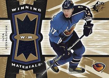 2006-07 SPx - Winning Materials #WM-IK Ilya Kovalchuk Front