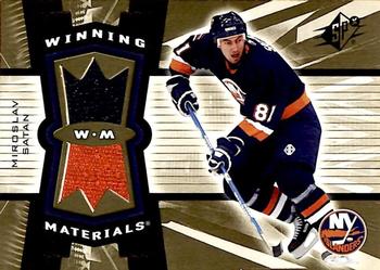 2006-07 SPx - Winning Materials #WM-MS Miroslav Satan Front