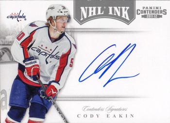 2011-12 Panini Contenders - NHL Ink #65 Cody Eakin Front