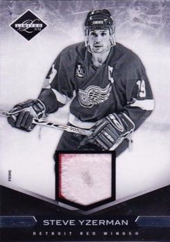 2011-12 Panini Limited - Materials Prime #22 Steve Yzerman Front