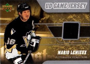 2006-07 Upper Deck - Game Jerseys #J-LX Mario Lemieux Front