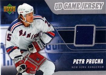 2006-07 Upper Deck - Game Jerseys #J-PP Petr Prucha Front