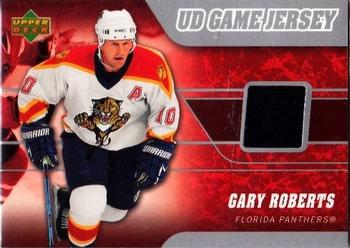 2006-07 Upper Deck - Game Jerseys #J2-GR Gary Roberts Front