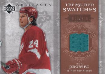 2006-07 Upper Deck Artifacts - Treasured Swatches #TS-BP Bob Probert Front