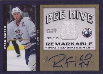2006-07 Upper Deck Beehive - Remarkable Matted Materials #MM-RS Ryan Smyth Front