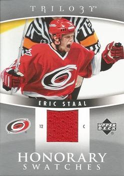 2006-07 Upper Deck Trilogy - Honorary Swatches #HS-ES Eric Staal Front