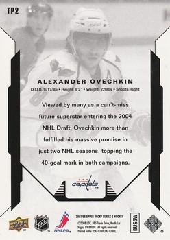 2007-08 Upper Deck - Top Picks #TP2 Alexander Ovechkin Back