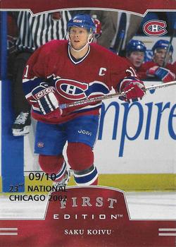 2002-03 Be a Player First Edition - Chicago 2002 23rd National #092 Saku Koivu Front